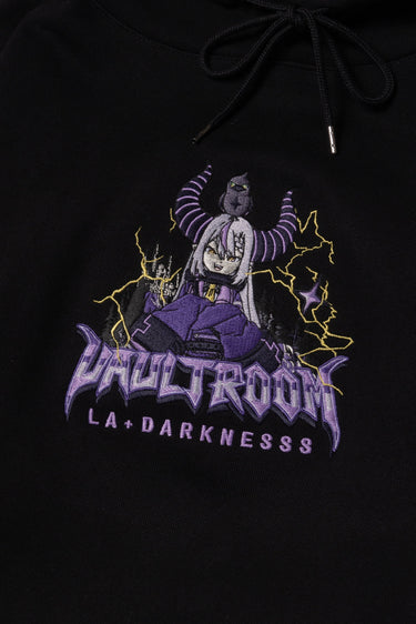 LA+ DARKNESSS HOODIE / BLACK - vaultroom 公式オンラインストア