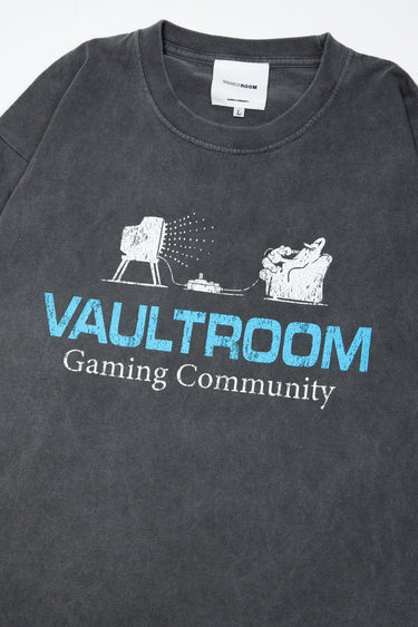 LAZY GAMER TEE / CHARCOAL - vaultroom 公式オンラインストア