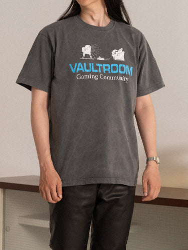 LAZY GAMER TEE / CHARCOAL - vaultroom 公式オンラインストア
