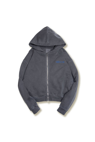 LINK UP ZIP HOODIE / CHARCOAL - vaultroom 公式オンラインストア