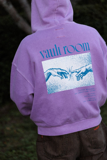 LINK UP ZIP HOODIE / VIOLET - vaultroom 公式オンラインストア