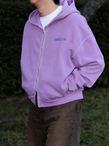 LINK UP ZIP HOODIE / VIOLET - vaultroom 公式オンラインストア