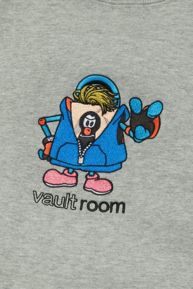 LUKE COS CREWNECK / GRAY - vaultroom 公式オンラインストア