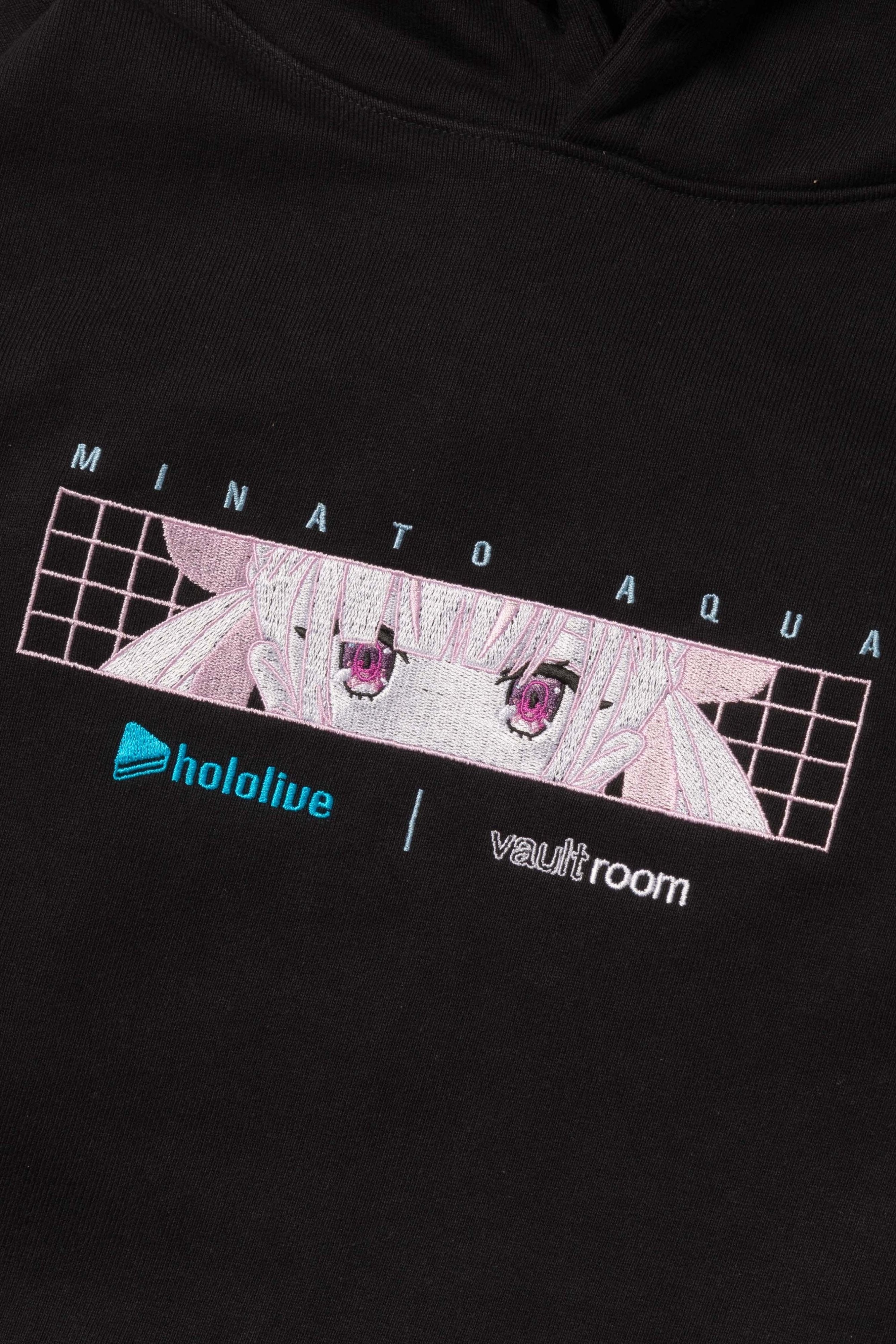 MINATO AQUA HOODIE / BLK – vaultroom 公式オンラインストア MINATO AQUA HOODIE / BLK – vaultroom 公式オンラインストア