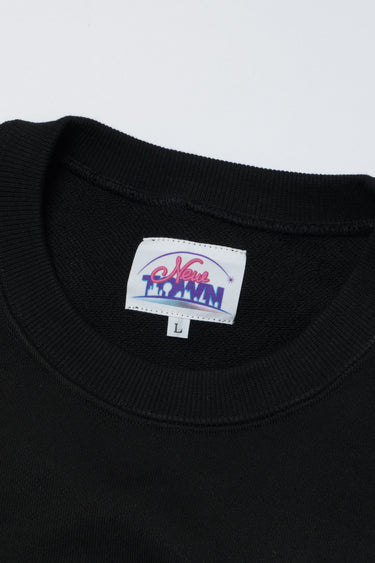 【受注販売】NEWTOWN LOGO CREWNECK / BLACK - vaultroom 公式オンラインストア