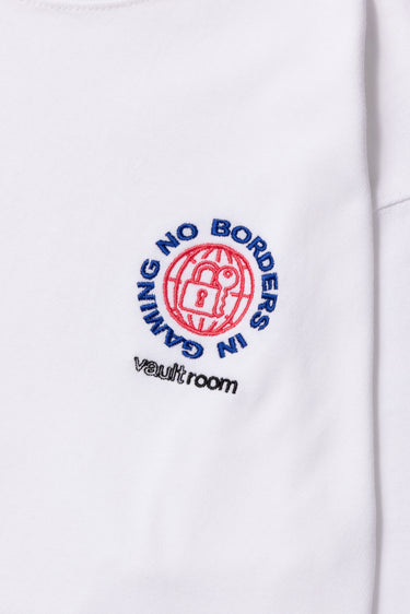 NO BORDER ONE POINT TEE / WHT - vaultroom 公式オンラインストア