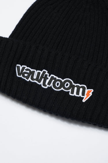 OFFSET LOGO BEANIE / BLACK - vaultroom 公式オンラインストア