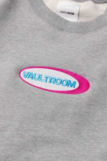 OVAL LOGO CREWNECK / GRY - vaultroom 公式オンラインストア
