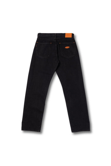 OVAL LOGO STRAIGHT JEAN / BLACK - vaultroom 公式オンラインストア