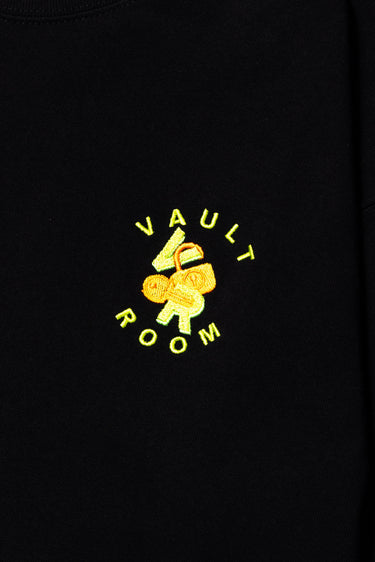 PAD LOCK ONE POINT TEE / BLK - vaultroom 公式オンラインストア