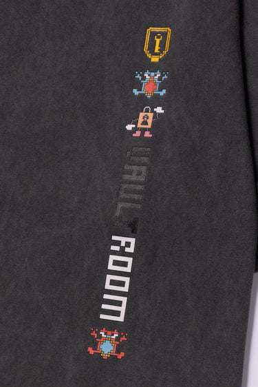 PIXEL TEE / CHARCOAL - vaultroom 公式オンラインストア