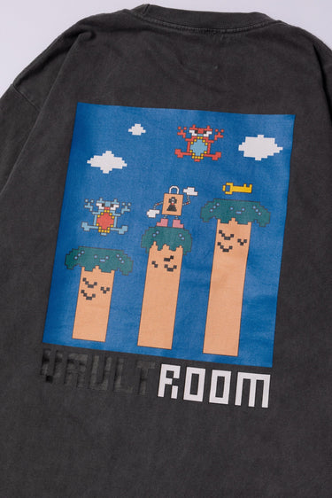 PIXEL TEE / CHARCOAL - vaultroom 公式オンラインストア