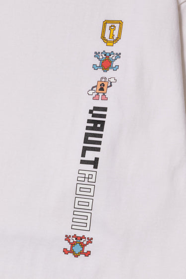 PIXEL TEE / OFF WHITE - vaultroom 公式オンラインストア