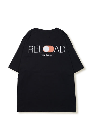 RELOAD TEE / BLACK - vaultroom 公式オンラインストア