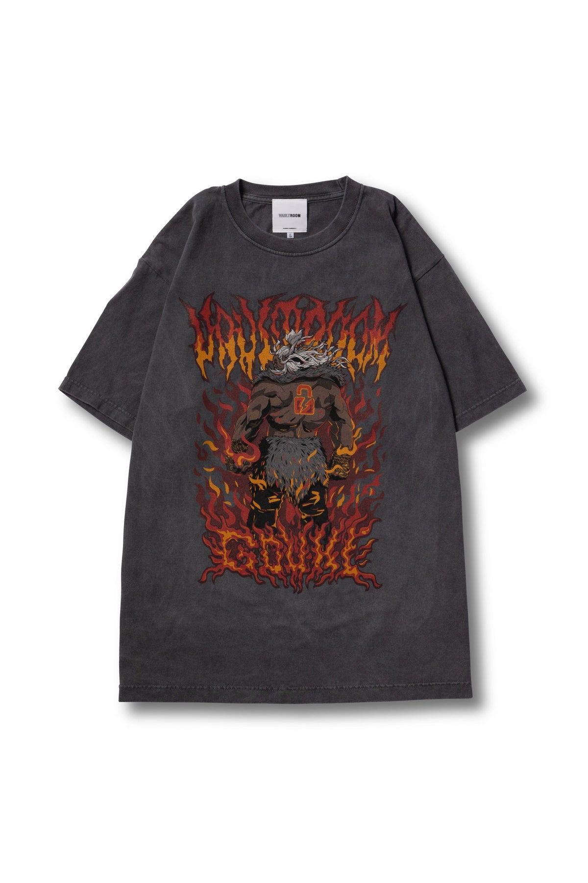 SF6 GOUKI TEE / CHARCOAL – vaultroom 公式オンラインストア