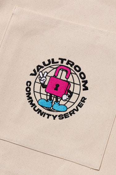 SONMIN CANVAS TOTE BAG / NATURAL - vaultroom 公式オンラインストア