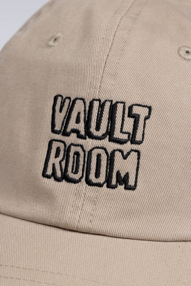 STACKED LOGO CAP / BEIGE - vaultroom 公式オンラインストア