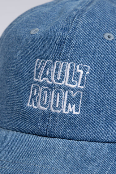 STACKED LOGO CAP / WASH BLUE - vaultroom 公式オンラインストア