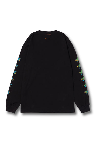 STAR LOGO L/S TEE / BLK - vaultroom 公式オンラインストア