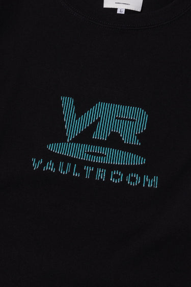 STRIPE LOGO TEE / BLK - vaultroom 公式オンラインストア