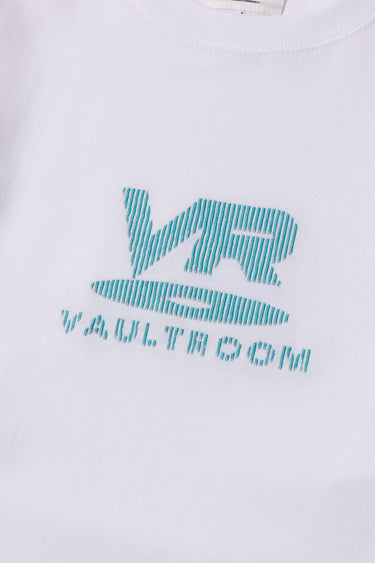 STRIPE LOGO TEE / WHT - vaultroom 公式オンラインストア