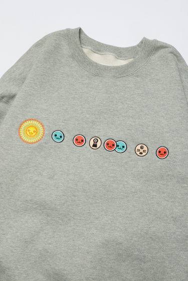 Taiko no Tatsujin CREWNECK / GRAY - vaultroom 公式オンラインストア