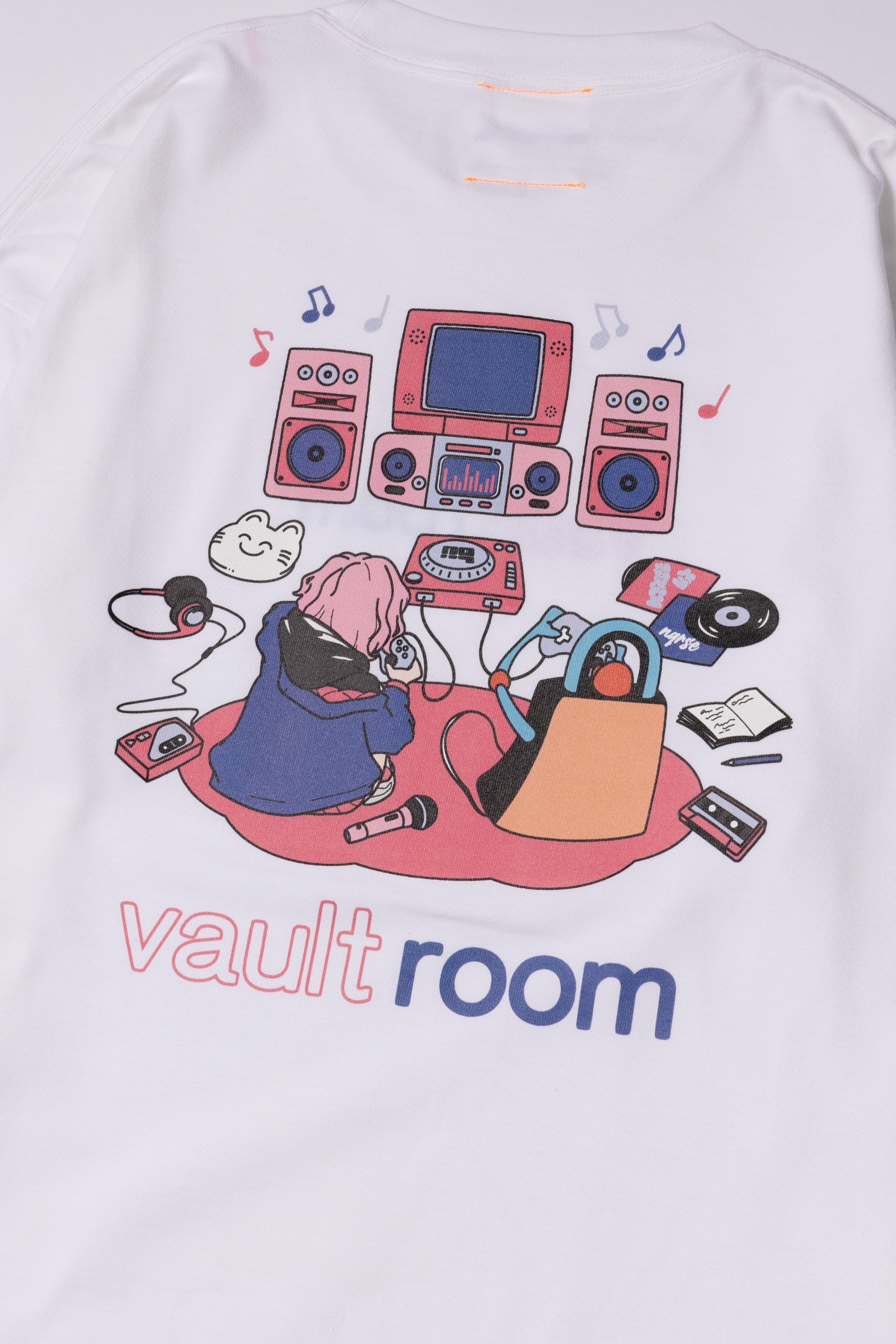valtroom × nqrse L/S TEE / WHITE – vaultroom 公式オンラインストア valtroom × nqrse L/S TEE / WHITE – vaultroom 公式オンラインストア