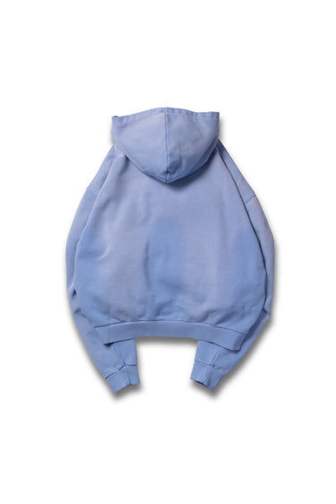 VASE CAT ZIP HOODIE / WASH BLUE - vaultroom 公式オンラインストア