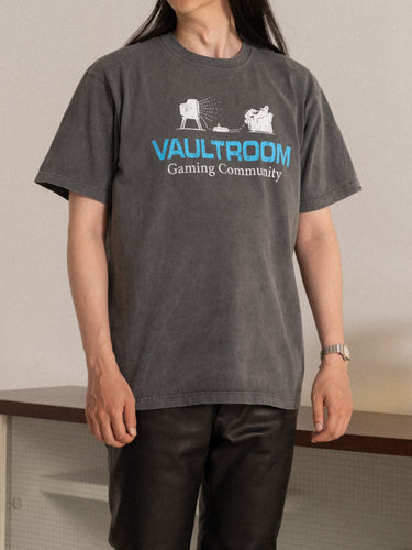 LAZY GAMER TEE / CHARCOAL
