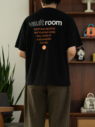 TYPOGRAPHY TEE / BLACK
