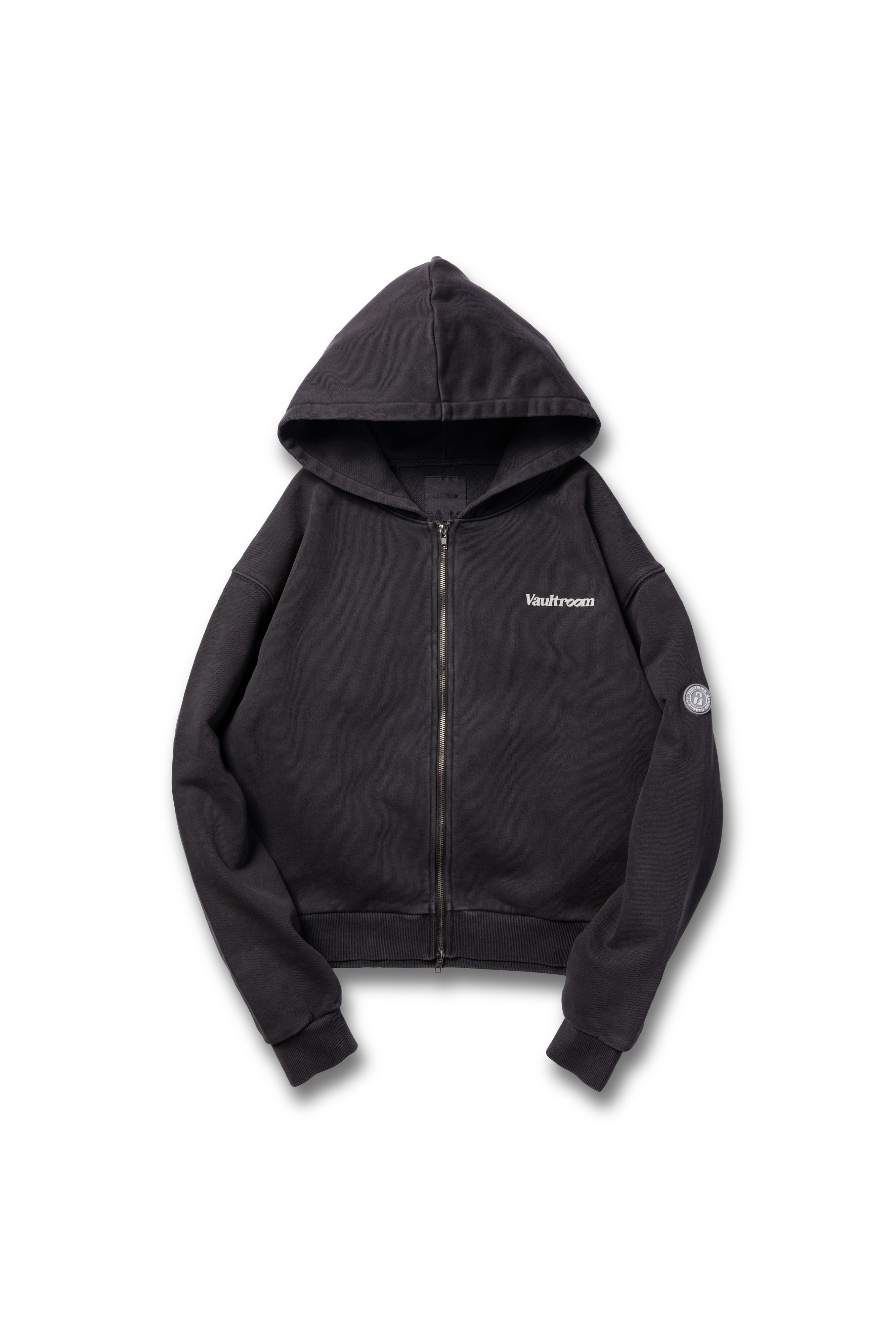 VAULTROOM DYED ZIP HOODIE / BLACK – vaultroom 公式オンラインストア