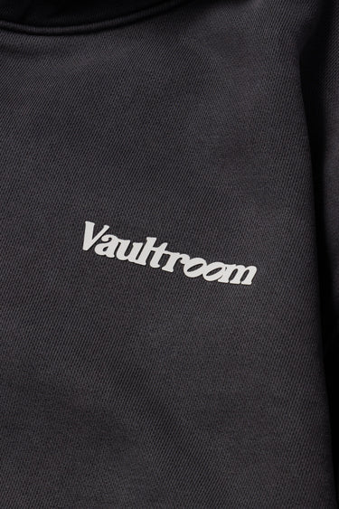 VAULTROOM DYED ZIP HOODIE / BLACK - vaultroom 公式オンラインストア