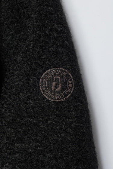 VAULTROOM HALF ZIP BOA JACKET / BLACK - vaultroom 公式オンラインストア