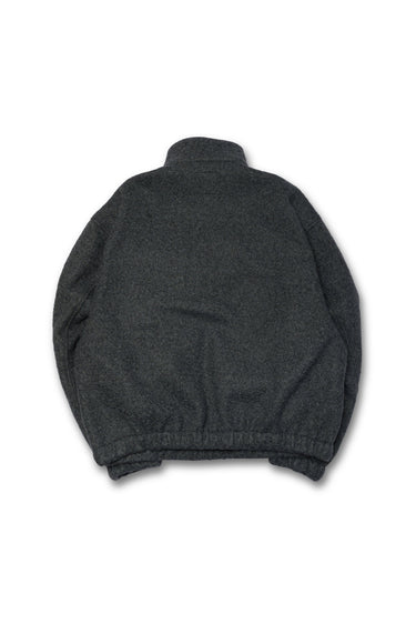 VAULTROOM HALF ZIP BOA JACKET / CHARCOAL - vaultroom 公式オンラインストア