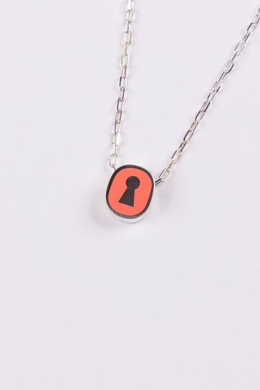 VAULTROOM KEYHOLE NECKLACE / ORANGE - vaultroom 公式オンラインストア