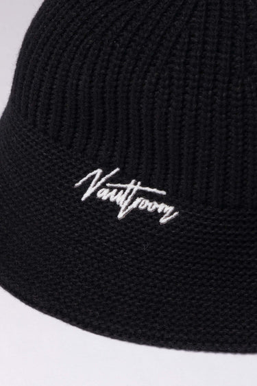 VAULTROOM KNIT HAT / BLK - vaultroom 公式オンラインストア