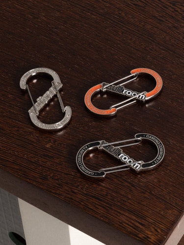 VAULTROOM LOGO CARABINER / SILVER - vaultroom 公式オンラインストア