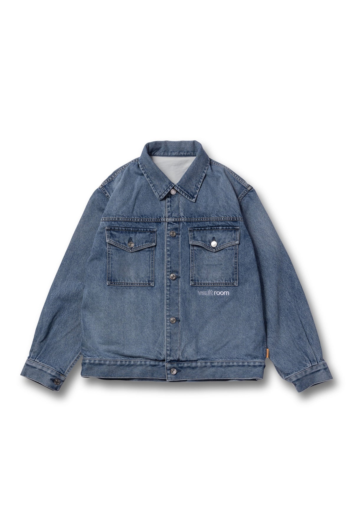 VAULTROOM LOGO DENIM JACKET / WASH BLUE – vaultroom 公式オンライン 