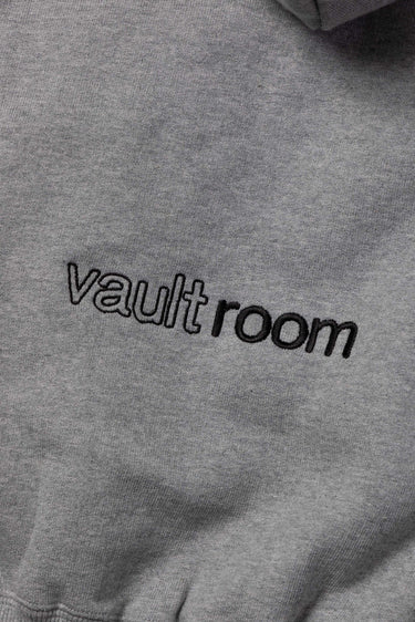 VAULTROOM LOGO WOMENS CROPPED HOODIE / GRY - vaultroom 公式オンラインストア