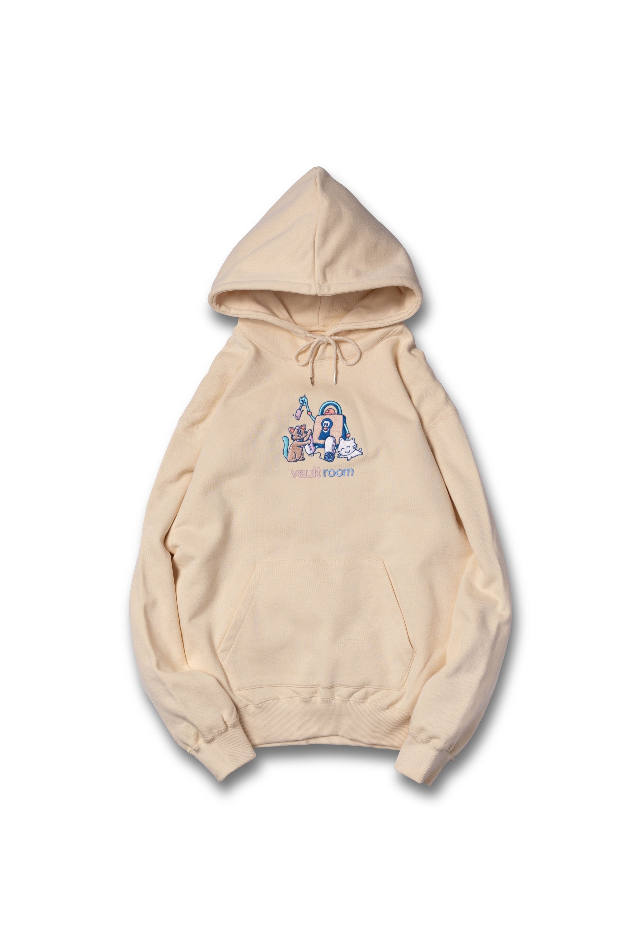 vaultroom × nqrse HOODIE / BEIGE – vaultroom 公式オンラインストア