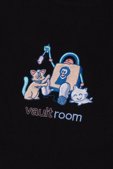 vaultroom × nqrse TEE / BLACK - vaultroom 公式オンラインストア