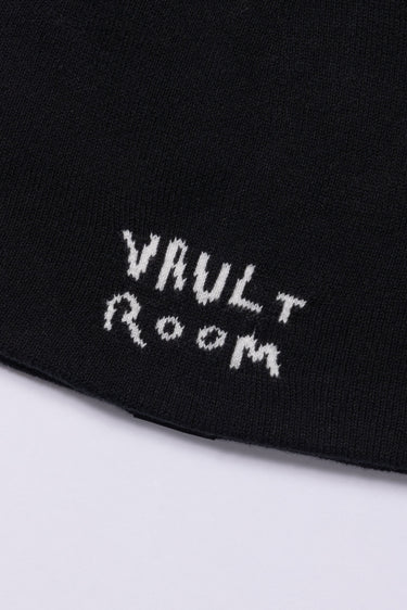 VAULTROOM OG LOGO BEANIE / BLACK - vaultroom 公式オンラインストア