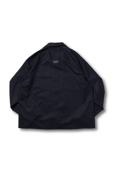 VAULTROOM OPEN COLLAR SHIRT / DARK NAVY - vaultroom 公式オンラインストア
