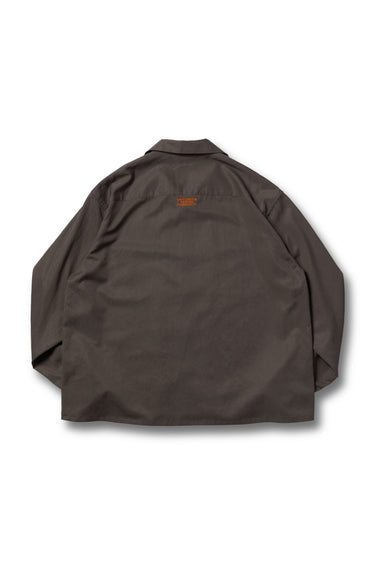VAULTROOM OPEN COLLAR SHIRT / KHAKI - vaultroom 公式オンラインストア