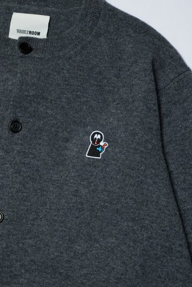 VAULTROOM ROUND NECK CARDIGAN / GRAY - vaultroom 公式オンラインストア