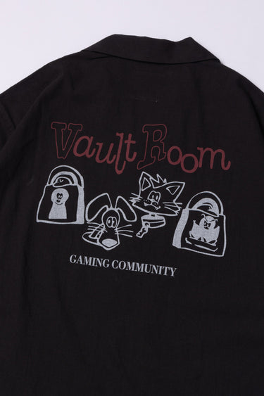 VAULTROOM S/S SHIRT / BLACK - vaultroom 公式オンラインストア