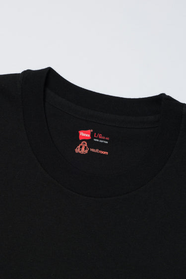 vaultroom x Hanes 3Pack Tee / BLK - vaultroom 公式オンラインストア