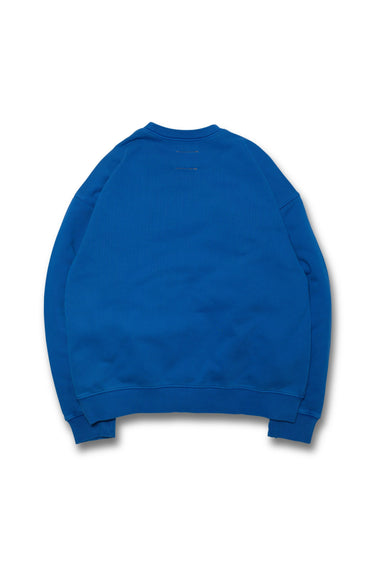 VERTICAL LOGO DYED CREWNECK / BLUE - vaultroom 公式オンラインストア