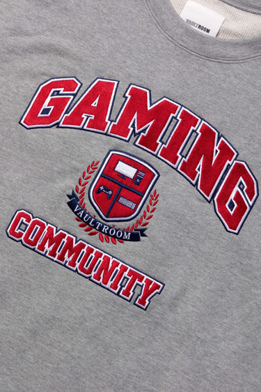 VGC COLLEGE LOGO CREWNECK - vaultroom 公式オンラインストア