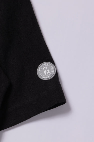 VGC OPEN COLLAR SHIRT / BLACK - vaultroom 公式オンラインストア